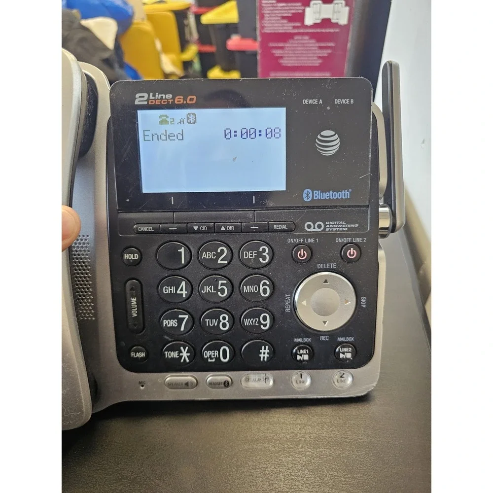AT&T TL86109 Dect6.0 Phone Digital‎ Answering System/Bluetooth CORDED PHONE ONLY
